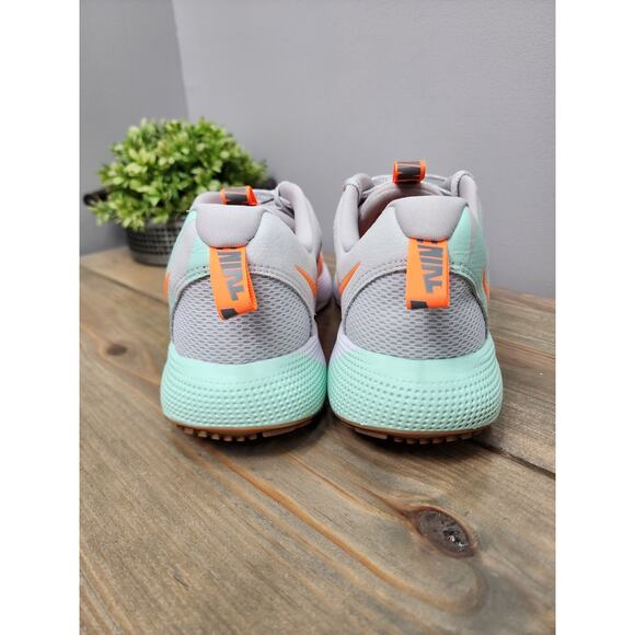 Nike React Escape Run 2 Premium Running Shoes Womens 10.5 White Orange - Picture 6 of 11